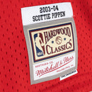 Mens Chicago Bulls Scottie Pippen Mitchell & Ness Red 2003 Hardwood Classics Swingman Jersey