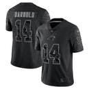 Sam Darnold Black Carolina Panthers RFLCTV Limited Jersey