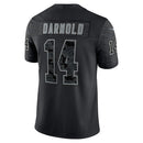 Sam Darnold Black Carolina Panthers RFLCTV Limited Jersey