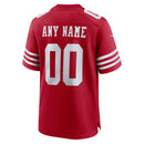 San Francisco 49ers Scarlet Custom Jersey