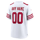 San Francisco 49ers White Game Custom Player Jersey