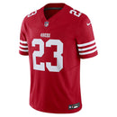 San Francisco 49ers Christian McCaffrey Scarlet Vapor F.U.S.E. Limited Jersey