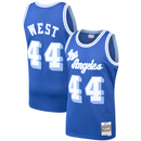 Men's Los Angeles Lakers Jerry West Mitchell & Ness Royal Hardwood Classics 1960-61 Swingman Jersey