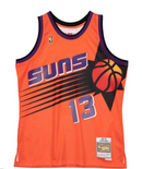 Men's Steve Nash Phoenix Suns Mitchell & Ness 1996-97 Hardwood Classics Reload 2.0 Swingman Jersey - Orange