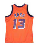 Men's Steve Nash Phoenix Suns Mitchell & Ness 1996-97 Hardwood Classics Reload 2.0 Swingman Jersey - Orange