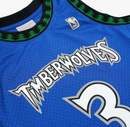 Men's Minnesota Timberwolves Stephon Marbury Mitchell & Ness Blue Hardwood Classics Swingman Jersey
