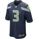 Seahawks Russell Wilson Nike College Navy Team Color Game Jersey