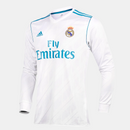 Real Madrid Retro Long Sleeve Shirt 2017/18 Home