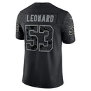 Shaquille Leonard Black Indianapolis Colts RFLCTV Limited Jersey