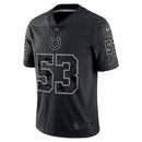 Shaquille Leonard Black Indianapolis Colts RFLCTV Limited Jersey