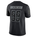 T.J. Hockenson Black Detroit Lions RFLCTV Limited Jersey
