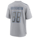 T.J. Hockenson Gray Detroit Lions Atmosphere Fashion Game Jersey