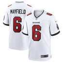 Tampa Bay Buccaneers Baker Mayfield White Away Game Jersey