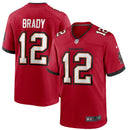 Tampa Bay Buccaneers Tom Brady Nike Red Game Jersey