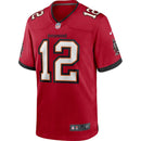 Tampa Bay Buccaneers Tom Brady Nike Red Game Jersey