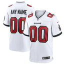 Tampa Bay Buccaneers White Custom Game Jersey