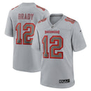 Tampa Bay Buccaneers Tom Brady Gray Atmosphere Fashion Game Jersey