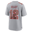 Tampa Bay Buccaneers Tom Brady Gray Atmosphere Fashion Game Jersey