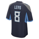 Tennessee Titans Will Levis Navy 2023 NFL Draft Pick Game Jersey