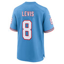 Tennessee Titans Will Levis Light Blue Oilers Throwback Player Game Jersey