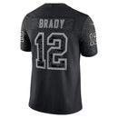 Tom Brady Black Tampa Bay Buccaneers RFLCTV Limited Jersey