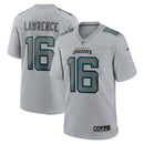 Trevor Lawrence Jacksonville Jaguars Gray  Atmosphere Fashion Game Jersey