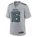 Trevor Lawrence Jacksonville Jaguars Gray  Atmosphere Fashion Game Jersey
