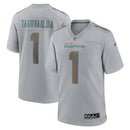 Tua Tagovailoa Gray Miami Dolphins Atmosphere Fashion Game Jersey