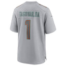 Tua Tagovailoa Gray Miami Dolphins Atmosphere Fashion Game Jersey