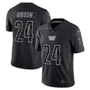 Washington Commanders Antonio Gibson Black RFLCTV Limited Jersey