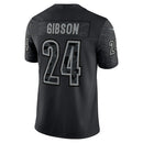 Washington Commanders Antonio Gibson Black RFLCTV Limited Jersey