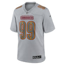 Washington Commanders Chase Young Gray Atmosphere Fashion Game Jersey