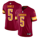 Washington Commanders Jayden Daniels Burgundy Vapor Untouchable Limited Jersey