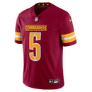 Washington Commanders Jayden Daniels Burgundy Vapor Untouchable Limited Jersey
