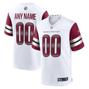 Washington Commanders White Game Custom Player Jersey
