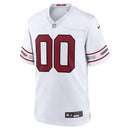 White Arizona Cardinals Custom Game Jersey