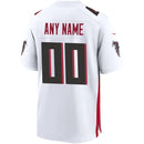 White Atlanta Falcons Custom Game Jersey
