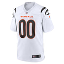 White Cincinnati Bengals Game Custom Jersey