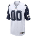 White Dallas Cowboys Alternate Custom Game Jersey