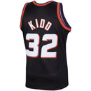 Men's Phoenix Suns Jason Kidd Mitchell & Ness Black 1999-2000 Hardwood Classics Swingman Jersey