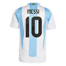 Argentina National Team Shirt "MESSI 10" 2024/25 Home Fan Pro