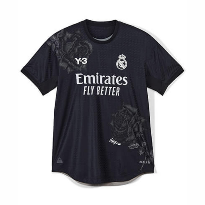 Real Madrid Y-3 Black 2024/25 Special Edition Shirt