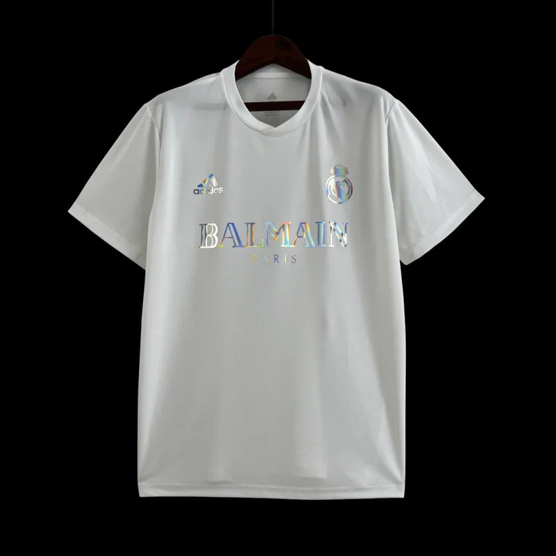 Real Madrid x Balmain Paris White 2023/24 Special Edition Shirt