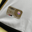 Manchester United Retro Reversible Shirt 100th Anniversary Edition - White and Black, Gold and Black