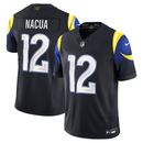 NFL Los Angeles Rams Puka Nacua 12 Rivalries Collection Limited 2025 Black Men's Jersey