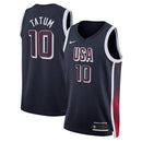 USA Basketball 2024 Nike Swingman Jersey Unisex Jason Tatum 10 Blue