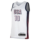 USA Basketball 2024 Nike Swingman Jersey Unisex Jason Tatum 10 White