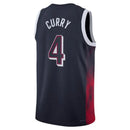 USA Basketball 2024 Nike Swingman Jersey Unisex Stephen Curry 4 Blue