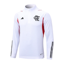Flamengo Short Zipper White Training Set 2023/24