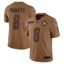 Pittsburgh Steelers Kenny Pickett Brown 2023 Salute To Service Limited Jersey